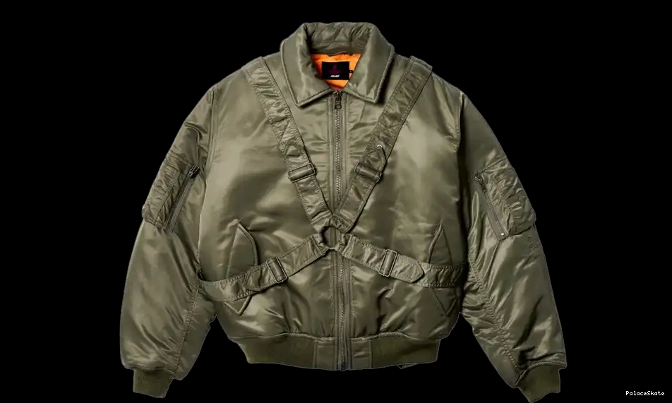 Palace Olive" Jacket Flight Westwood "Vivienne Tartan - Right 0615